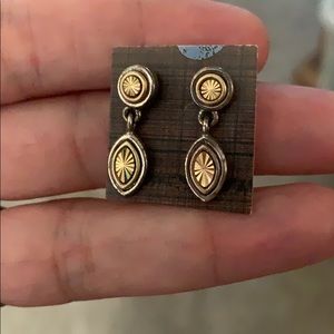 Vintage Drop Post Earrings